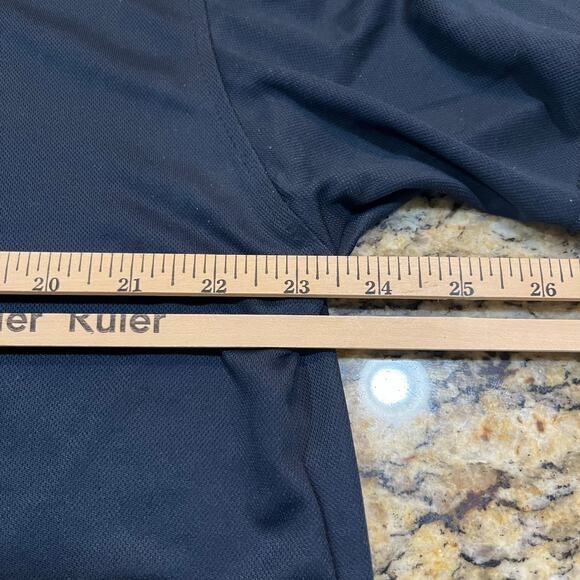 Raising Cane's Employee Shirt Men Large One Love Dark Color Short Sleeve Polo - Picture 8 of 12